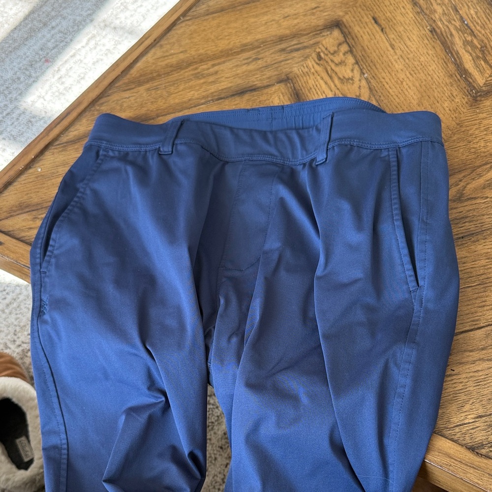 Rhône Men's Slim Fit Blue Golf Pants